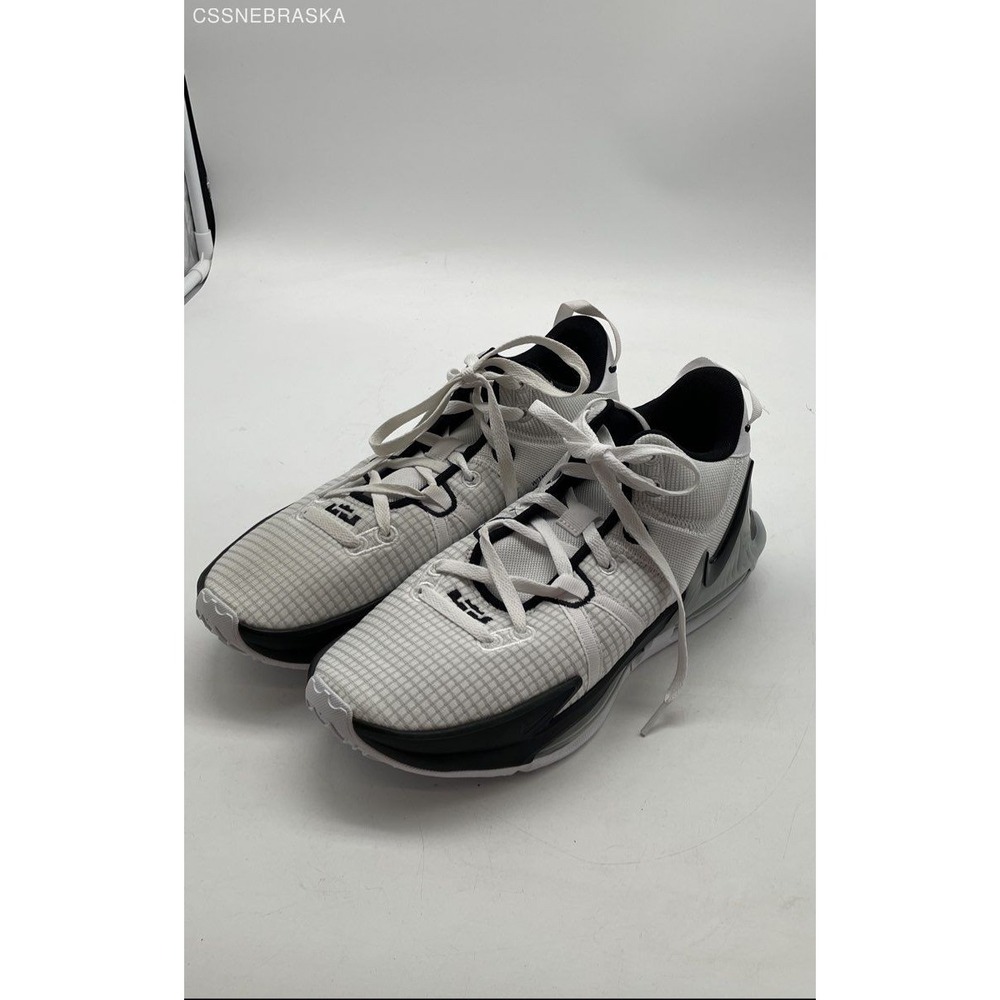 Nike White Nike LeBron Witness 7 TB‎ White Black - Size 9.5